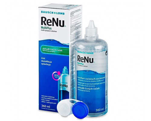 Раствор для линз Bausch & Lomb ReNu Multiplus 360 мл