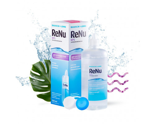Раствор для линз Bausch & Lomb ReNu MPS 360 мл