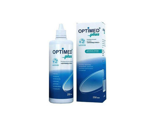 Раствор для линз Optimed plus 250 мл