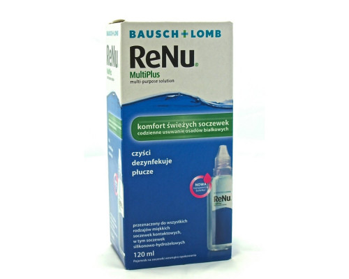 Раствор для линз Bausch & Lomb ReNu Multiplus 120 мл
