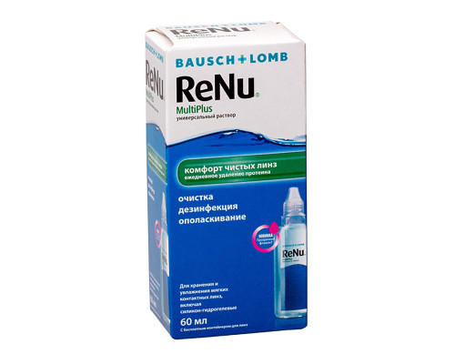 Раствор для линз Bausch & Lomb ReNu MultiPlus 60 мл
