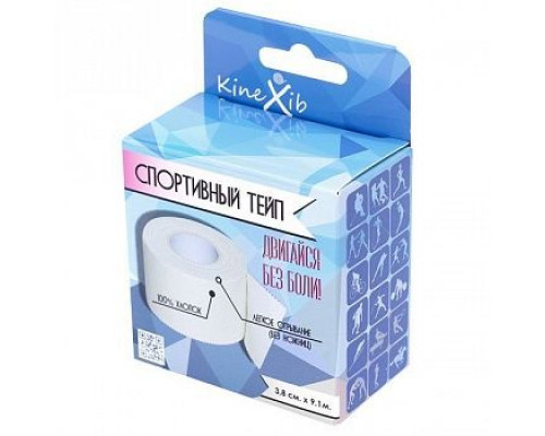 Спортивный тейп Kinexib (3.8 см*9.1 м)