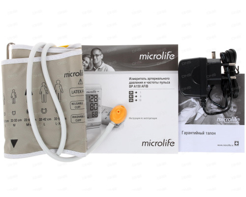 Автоматический тонометр Microlife BP A150 AFIB (+адаптер)